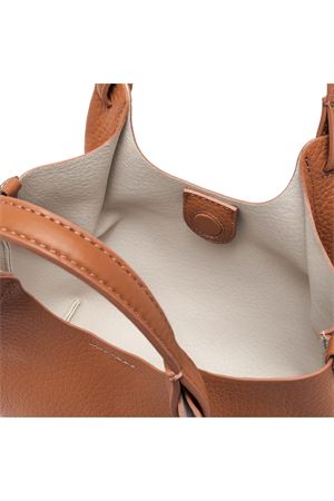 Brown grain leather maxi Dua bag GIANNI CHIARINI | BS9719RNGDBL13857